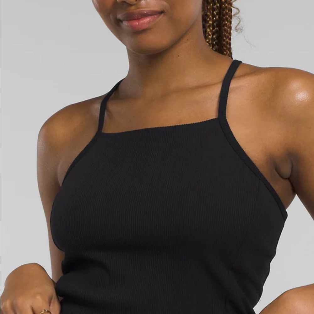The North Face Black Ribbed Tank Top